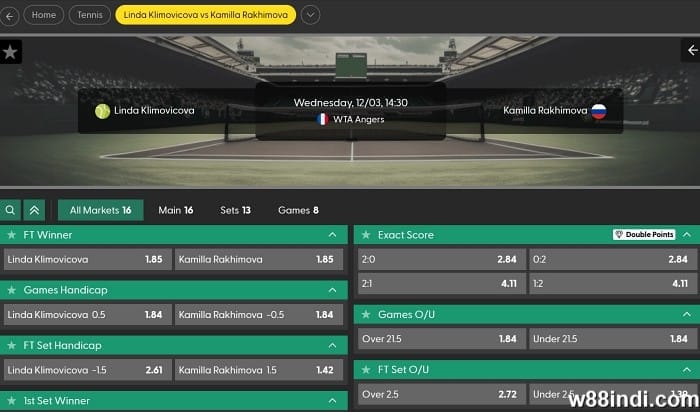 เทนนิสออนไลน์ เว็บไซต์ x5Bet India